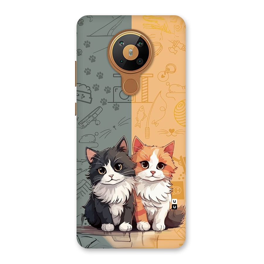 Cute Lovely Cats Back Case for Nokia 5.3
