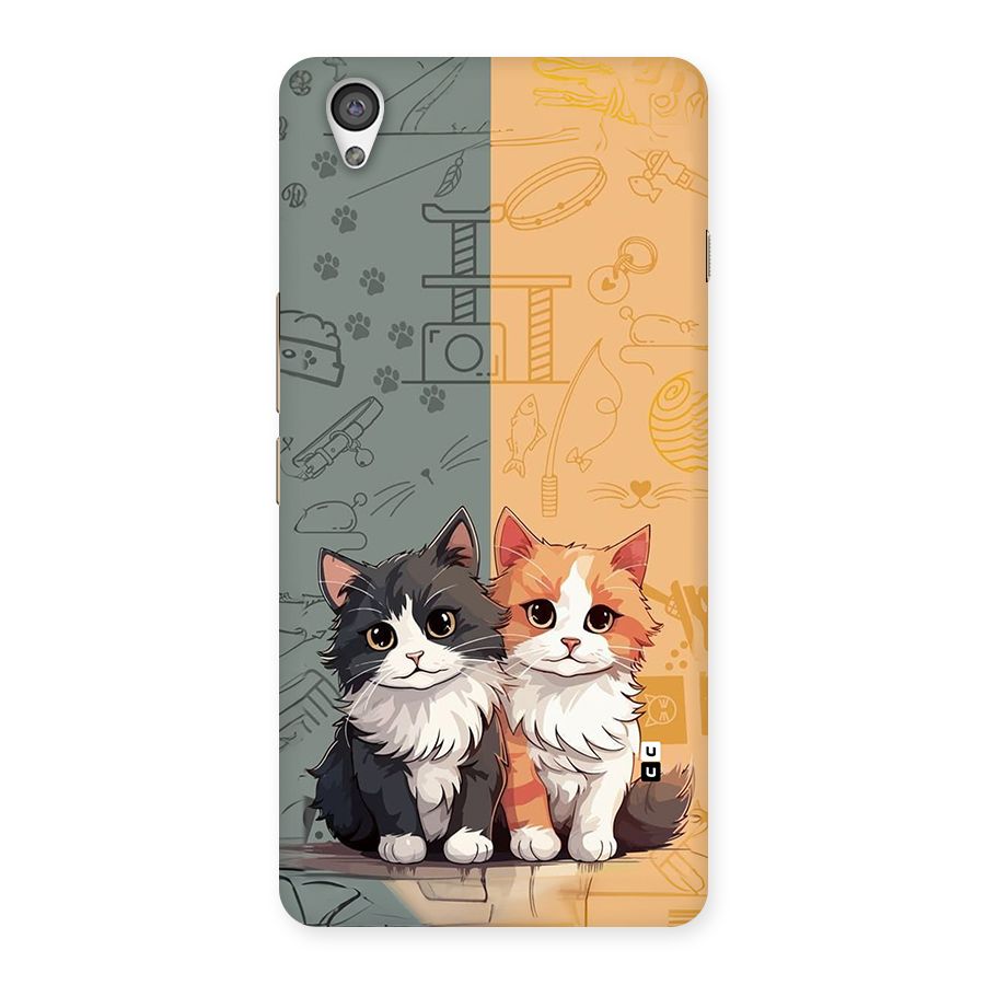 Cute Lovely Cats Back Case for OnePlus X