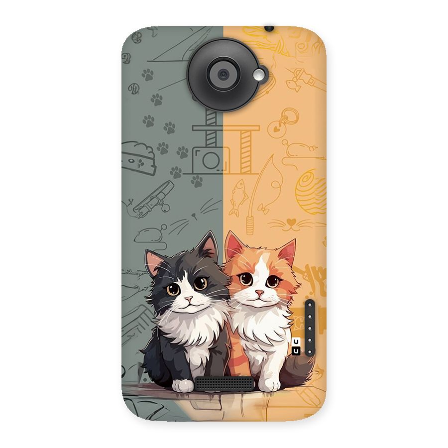 Cute Lovely Cats Back Case for One X