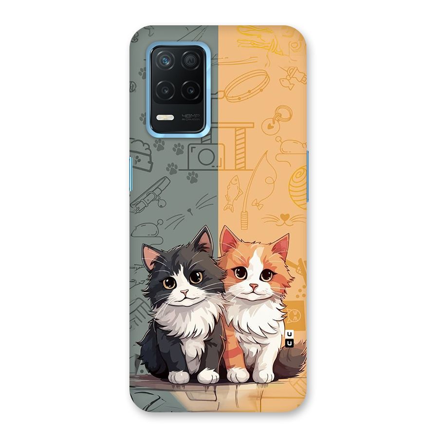 Cute Lovely Cats Back Case for Realme 8s 5G