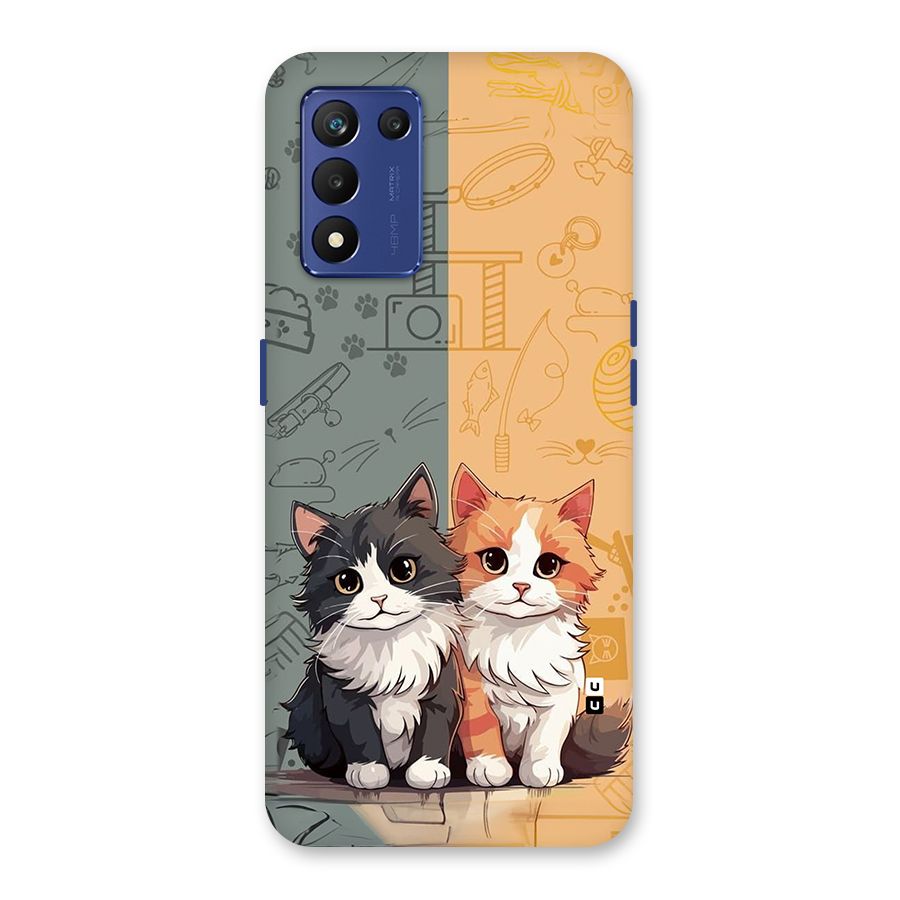 Cute Lovely Cats Back Case for Realme 9 5G Speed