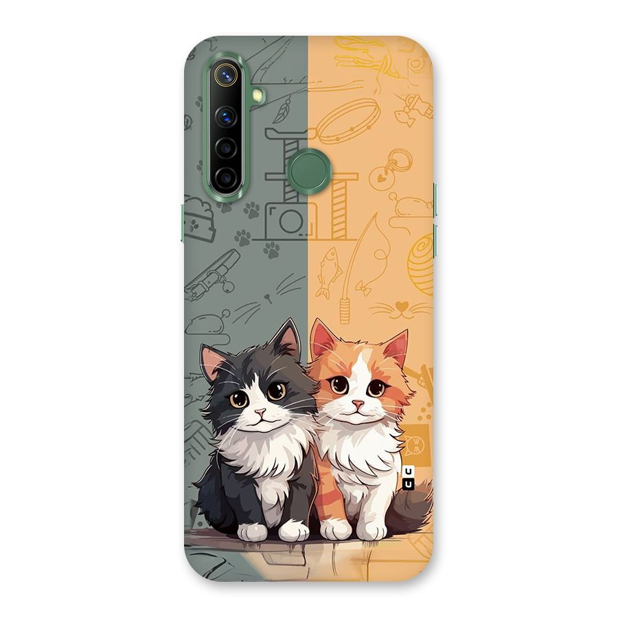 Cute Lovely Cats Back Case for Realme Narzo 10