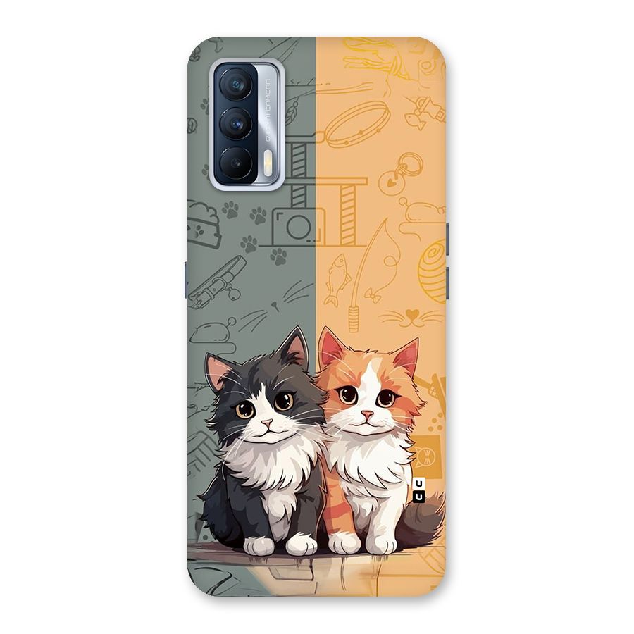 Cute Lovely Cats Back Case for Realme X7