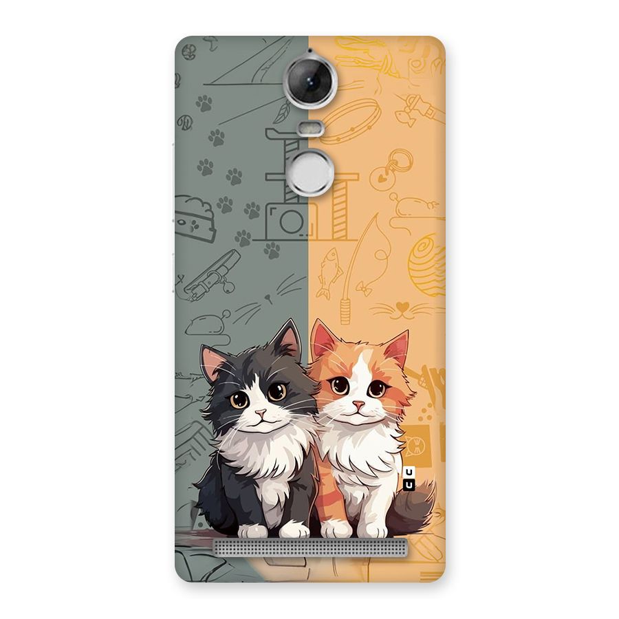 Cute Lovely Cats Back Case for Vibe K5 Note