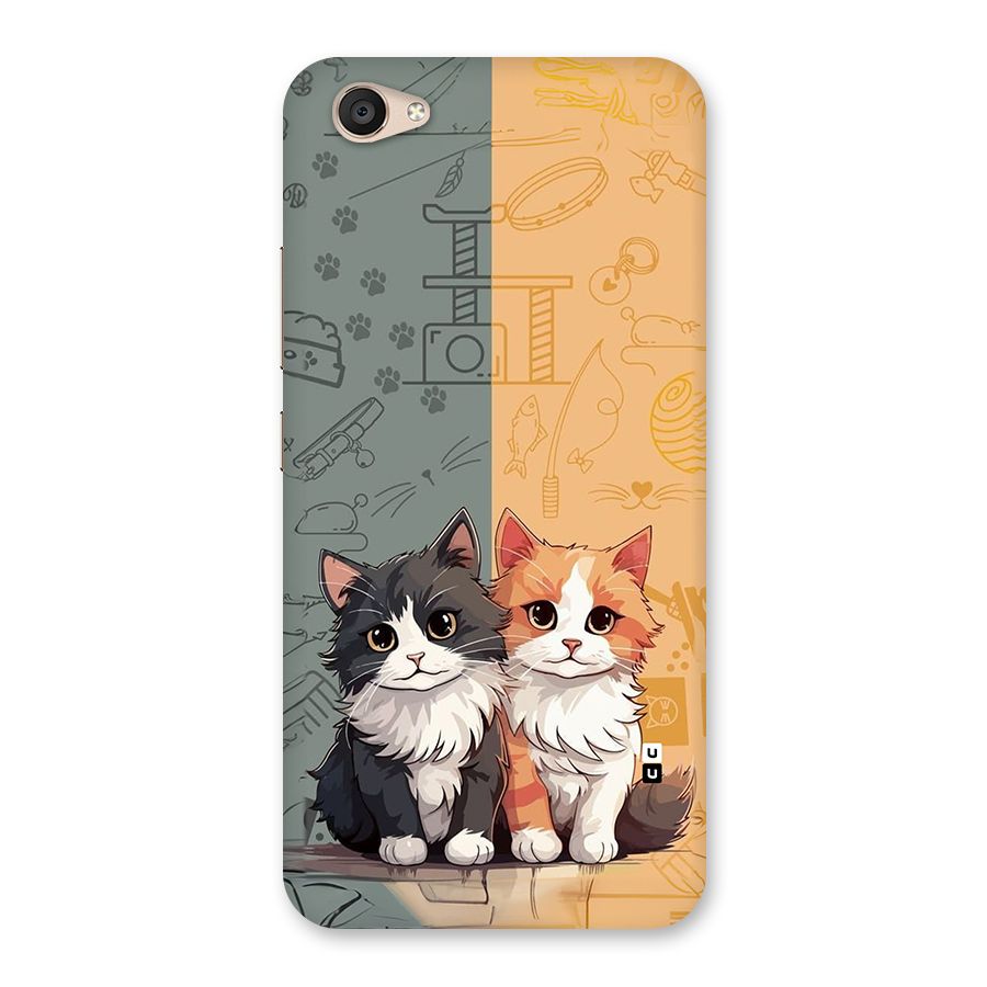 Cute Lovely Cats Back Case for Vivo V5 Plus