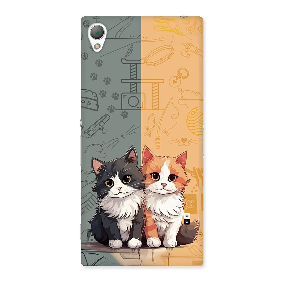 Cute Lovely Cats Back Case for Xperia Z3
