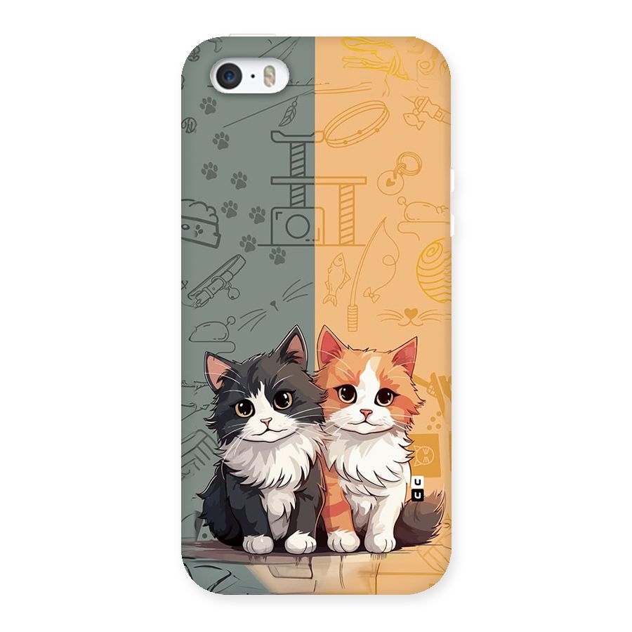 Cute Lovely Cats Back Case for iPhone SE 2016