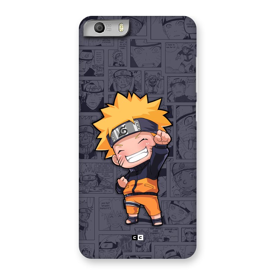 Cute Naruto Uzumaki Back Case for Canvas Knight 2