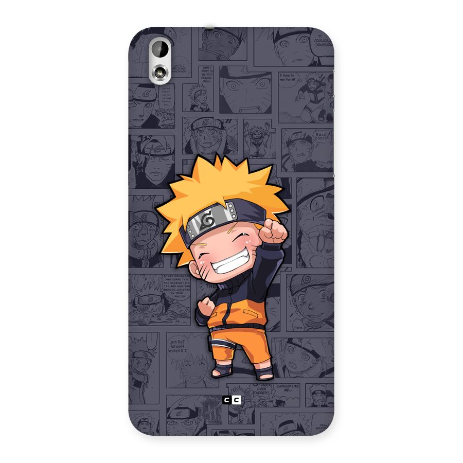 Cute Naruto Uzumaki Back Case for Desire 816g