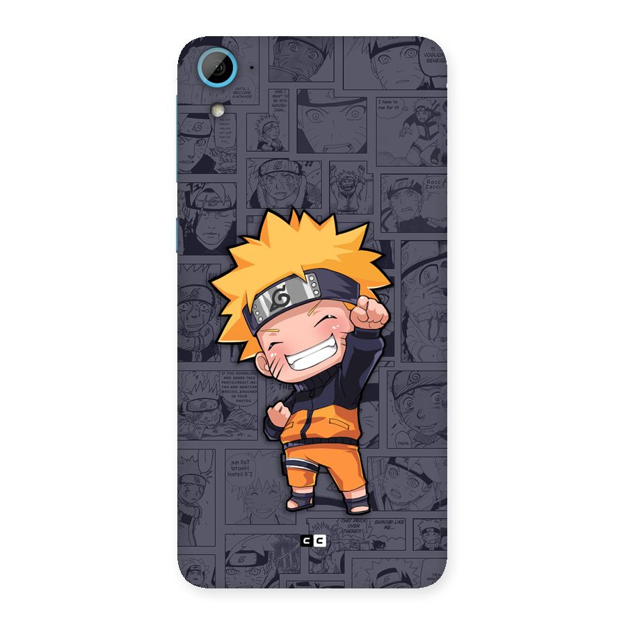 Cute Naruto Uzumaki Back Case for Desire 826