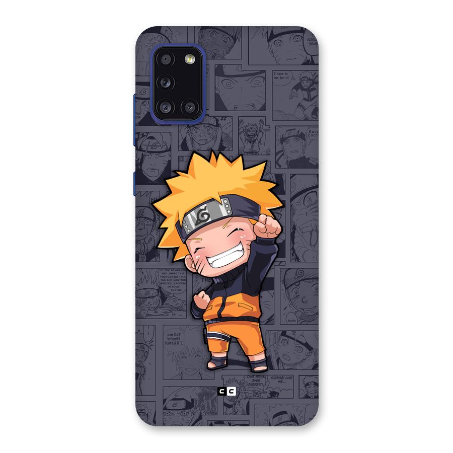 Cute Naruto Uzumaki Back Case for Galaxy A31