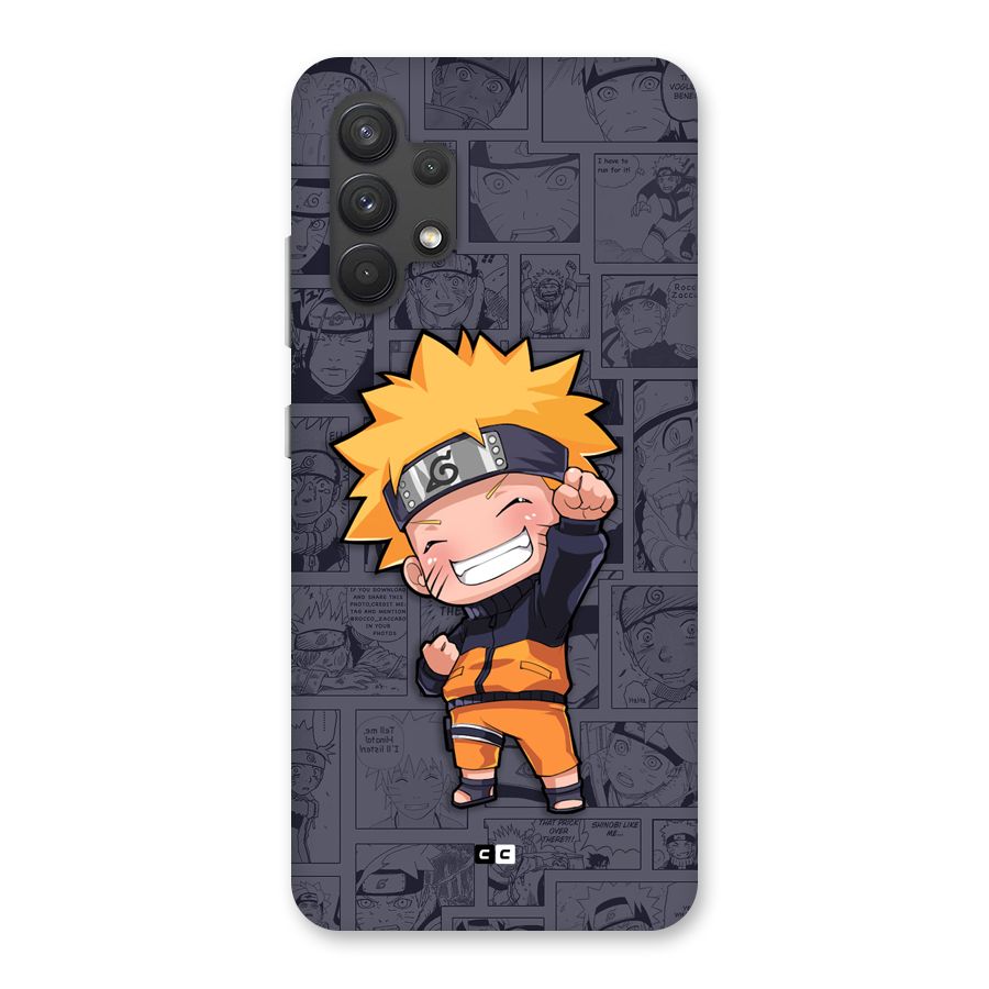 Cute Naruto Uzumaki Back Case for Galaxy A32
