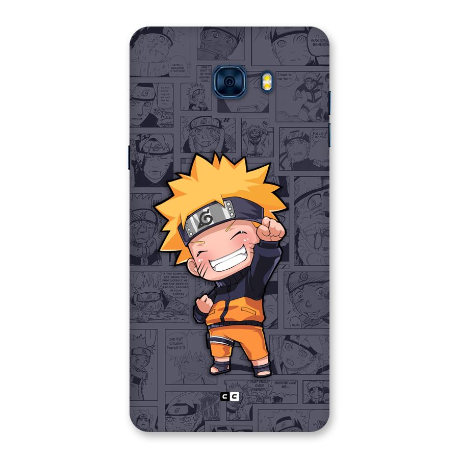 Cute Naruto Uzumaki Back Case for Galaxy C7 Pro