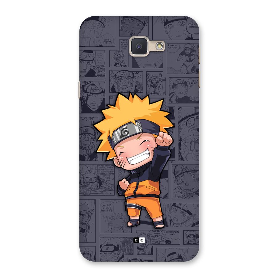 Cute Naruto Uzumaki Back Case for Galaxy J5 Prime