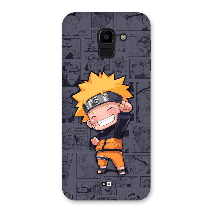 Cute Naruto Uzumaki Back Case for Galaxy J6