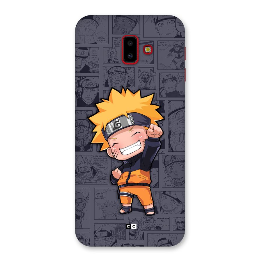 Cute Naruto Uzumaki Back Case for Galaxy J6 Plus