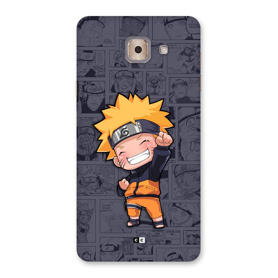 Cute Naruto Uzumaki Back Case for Galaxy J7 Max