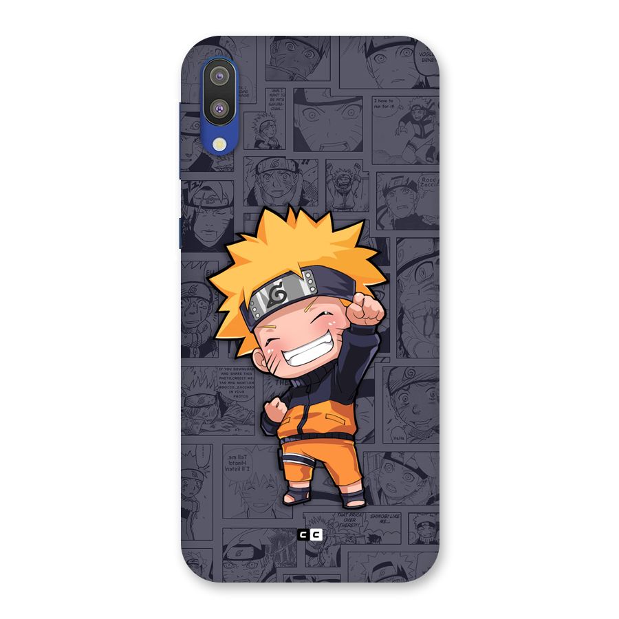 Cute Naruto Uzumaki Back Case for Galaxy M10