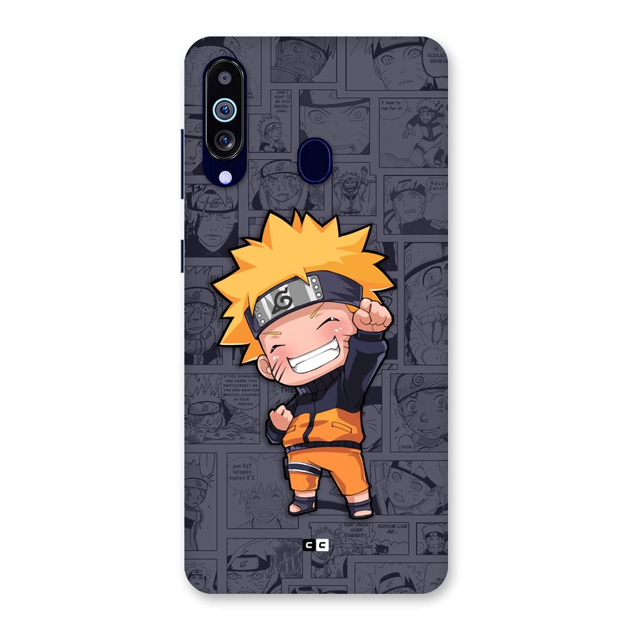 Cute Naruto Uzumaki Back Case for Galaxy M40