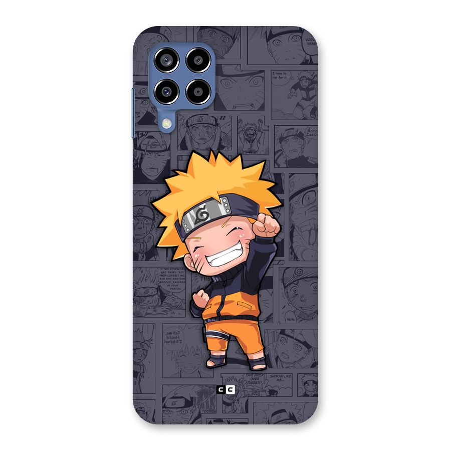 Cute Naruto Uzumaki Back Case for Galaxy M53 5G
