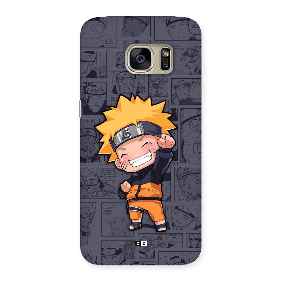 Cute Naruto Uzumaki Back Case for Galaxy S7