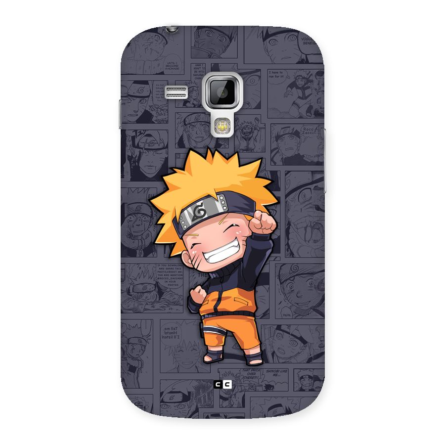 Cute Naruto Uzumaki Back Case for Galaxy S Duos