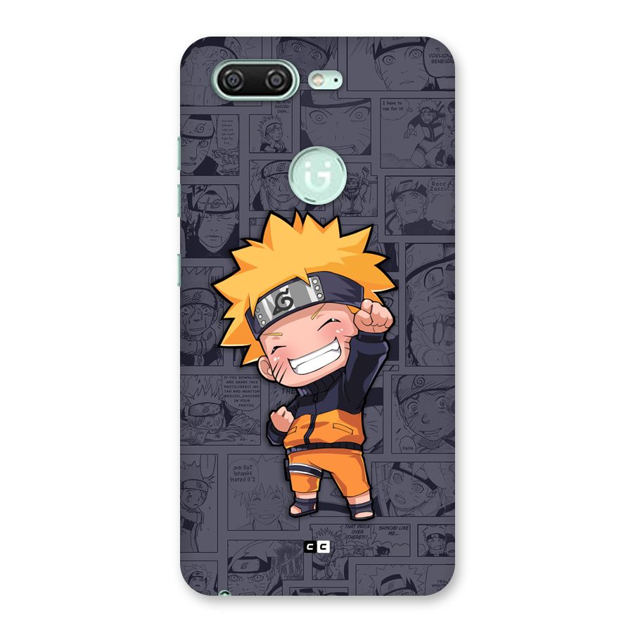 Cute Naruto Uzumaki Back Case for Gionee S10