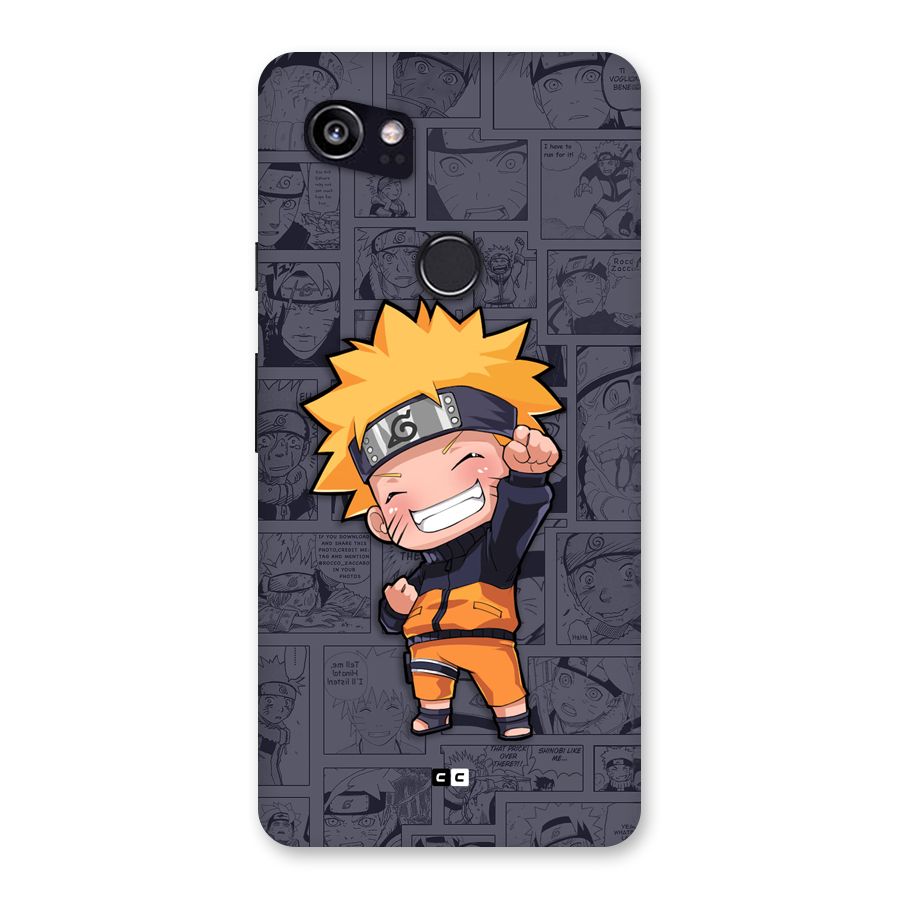 Cute Naruto Uzumaki Back Case for Google Pixel 2 XL