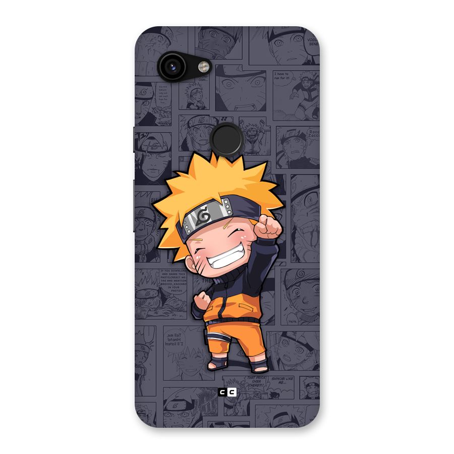 Cute Naruto Uzumaki Back Case for Google Pixel 3a