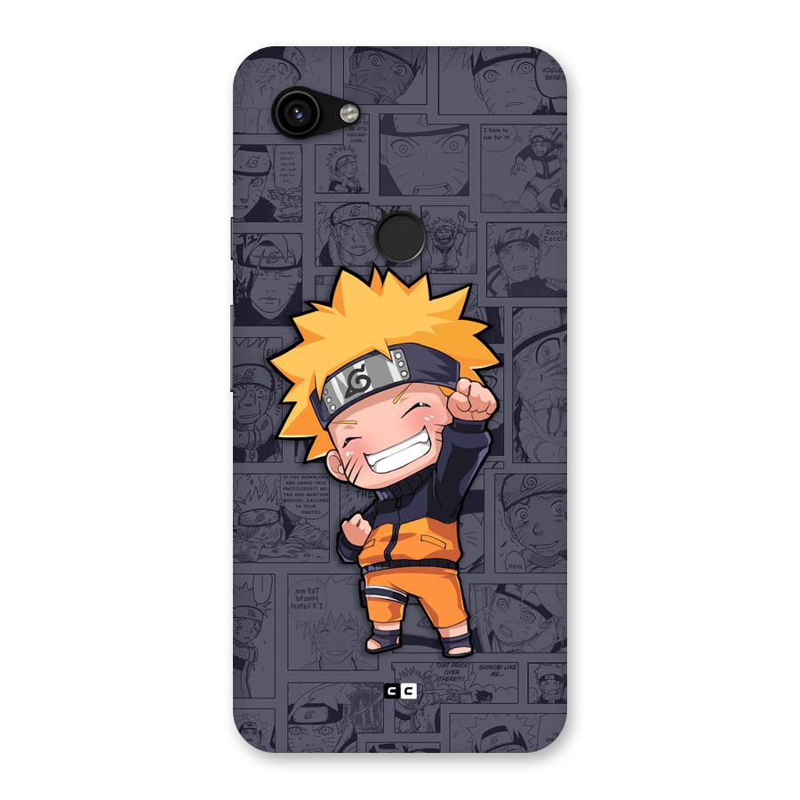 Cute Naruto Uzumaki Back Case for Google Pixel 3a XL