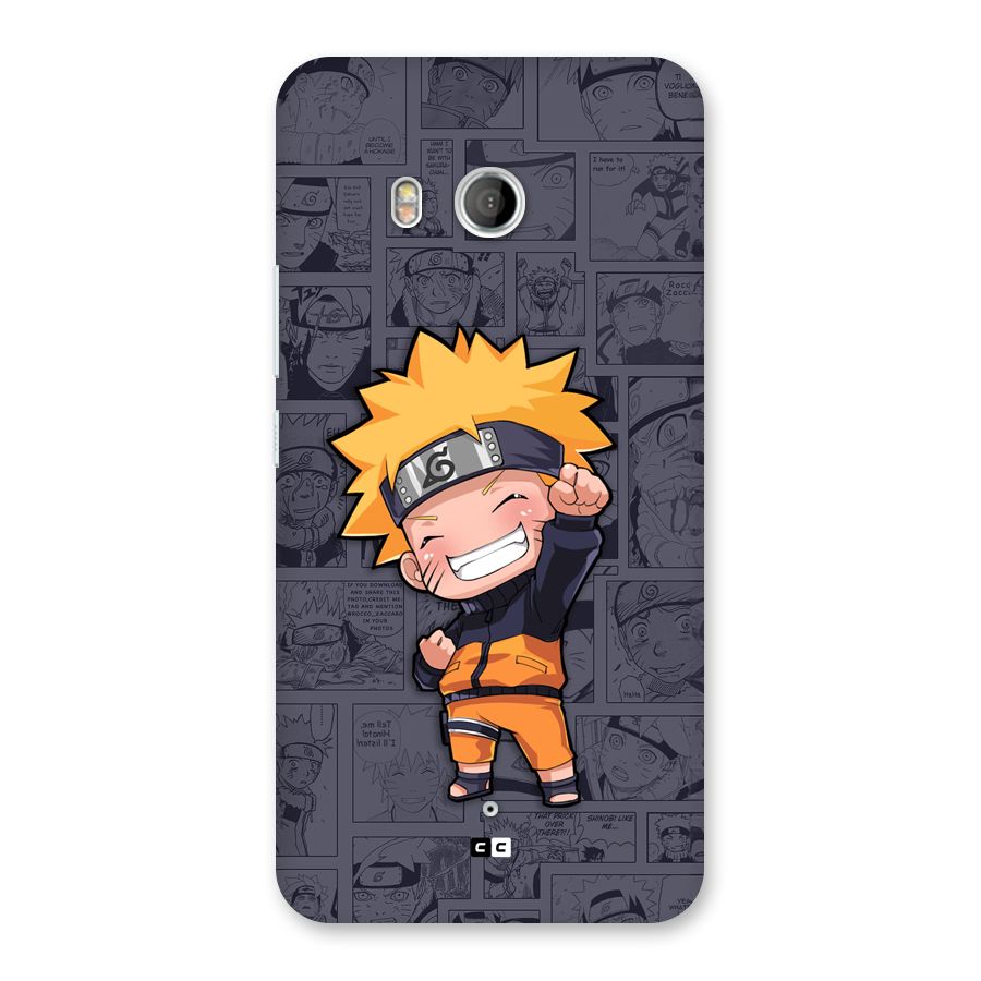 Cute Naruto Uzumaki Back Case for HTC U11