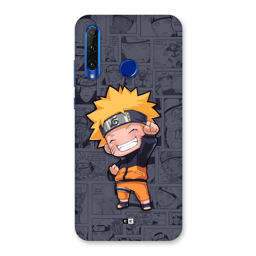 Cute Naruto Uzumaki Back Case for Honor 20i