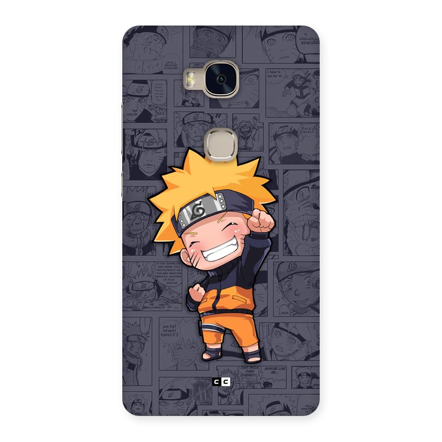 Cute Naruto Uzumaki Back Case for Honor 5X