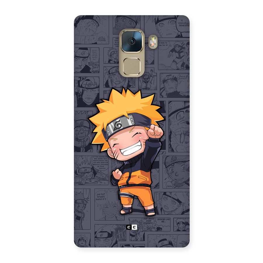 Cute Naruto Uzumaki Back Case for Honor 7