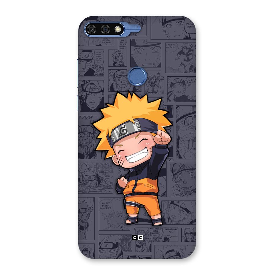 Cute Naruto Uzumaki Back Case for Honor 7C