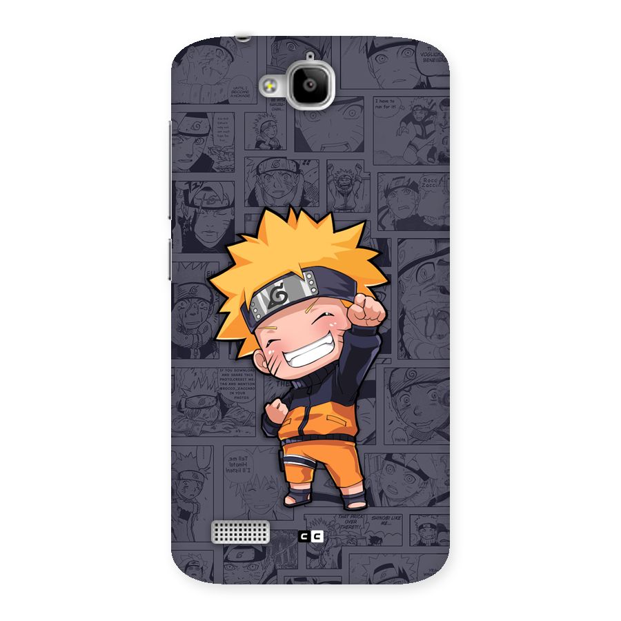 Cute Naruto Uzumaki Back Case for Honor Holly