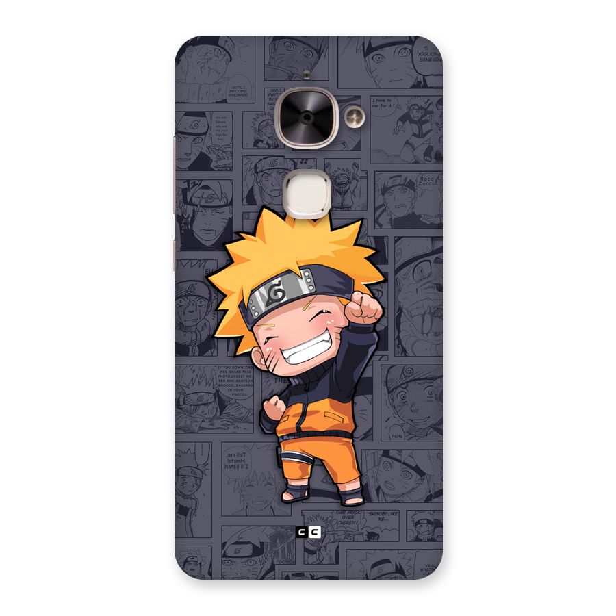Cute Naruto Uzumaki Back Case for Le 2