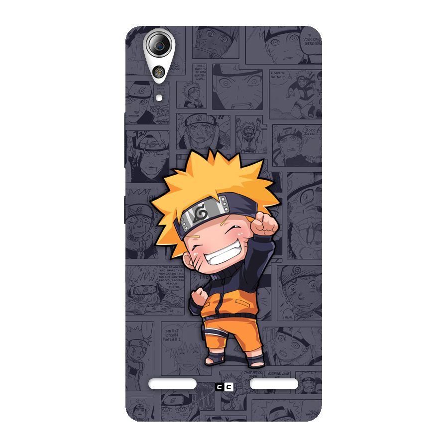 Cute Naruto Uzumaki Back Case for Lenovo A6000 Plus