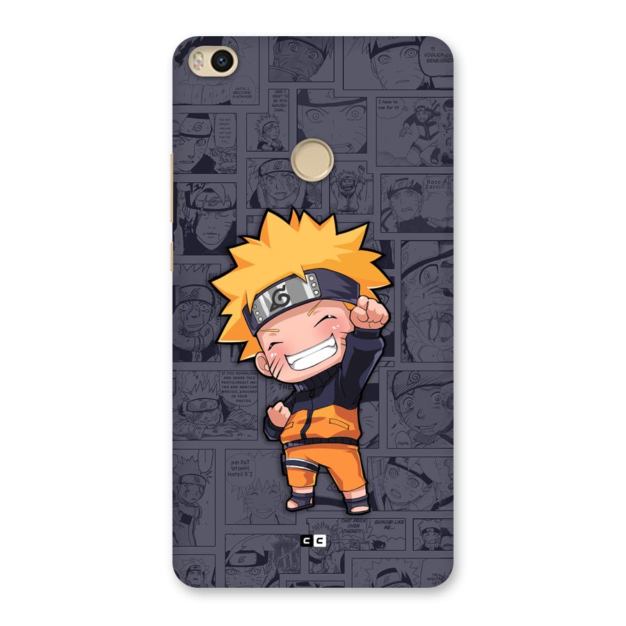 Cute Naruto Uzumaki Back Case for Mi Max 2