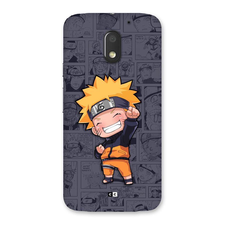 Cute Naruto Uzumaki Back Case for Moto E3 Power
