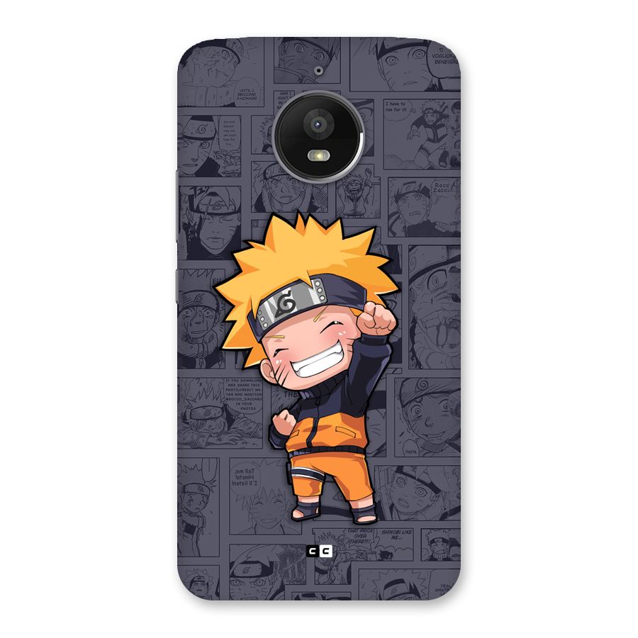 Cute Naruto Uzumaki Back Case for Moto E4 Plus