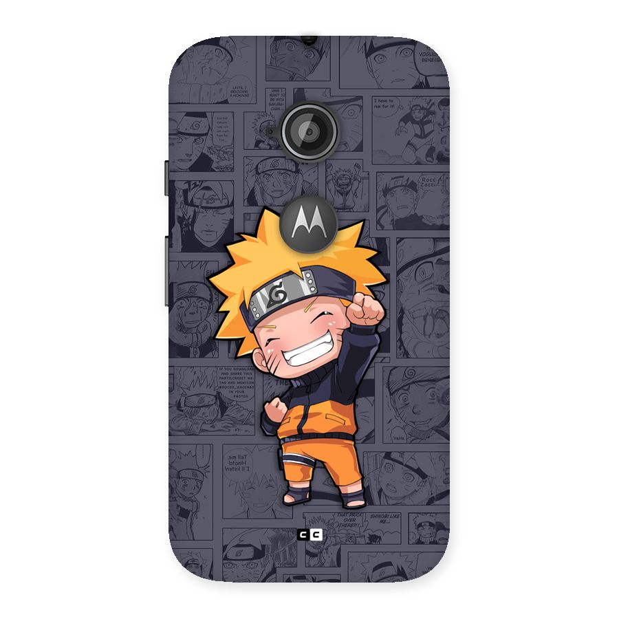 Cute Naruto Uzumaki Back Case for Moto E 2nd Gen