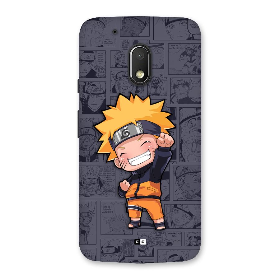 Cute Naruto Uzumaki Back Case for Moto G4 Play