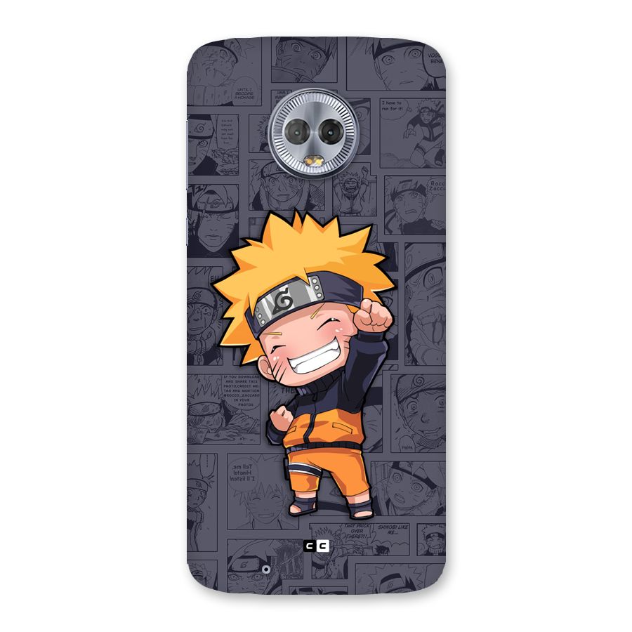 Cute Naruto Uzumaki Back Case for Moto G6