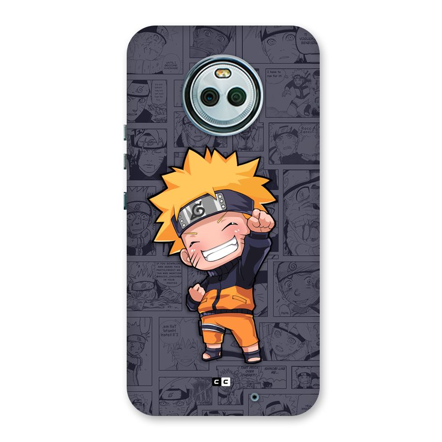 Cute Naruto Uzumaki Back Case for Moto X4