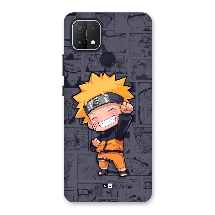 Cute Naruto Uzumaki Back Case for Oppo A15s