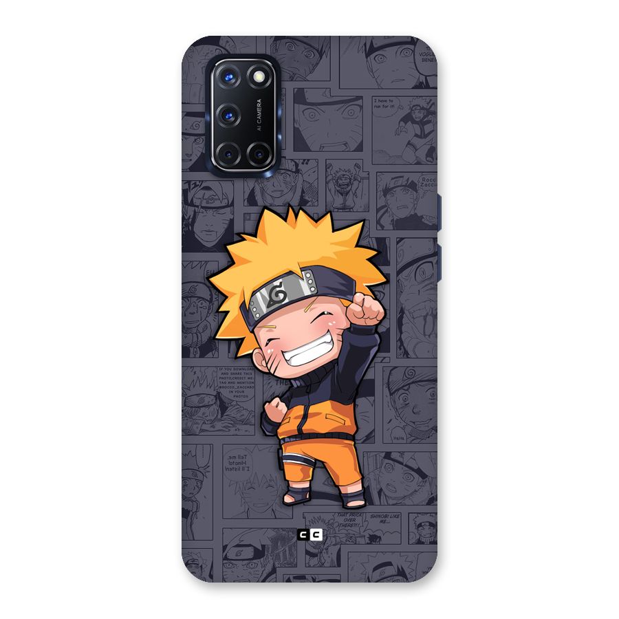 Cute Naruto Uzumaki Back Case for Oppo A52