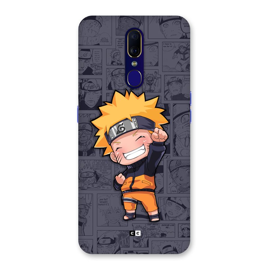 Cute Naruto Uzumaki Back Case for Oppo F11