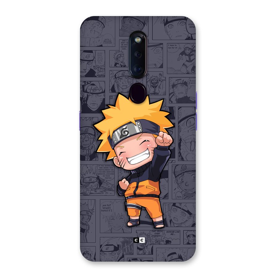 Cute Naruto Uzumaki Back Case for Oppo F11 Pro