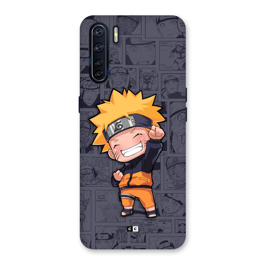 Cute Naruto Uzumaki Back Case for Oppo F15